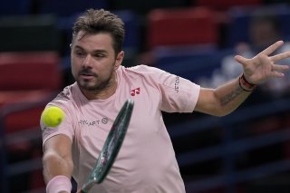 Stan Wawrinka, ici à Shanghai la semaine passée, a réussi son entrée au tournoi de Stockholm. KEYSTONE/AP/Andy Wong